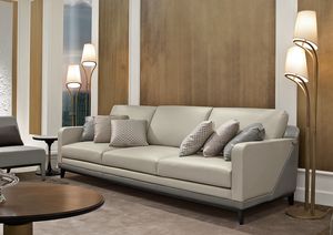 Dilan Art. D82 - D83, Sofa in wood and leather