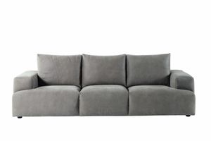 Indigo sofa, Sofa with  neck rolls cushions