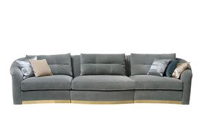 Madame, Sofa with seat cushions in memory foam