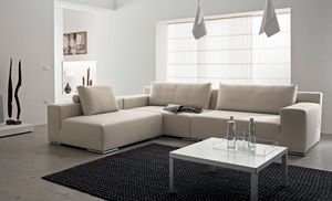 MONO, Modern sofa with a linear and refined design