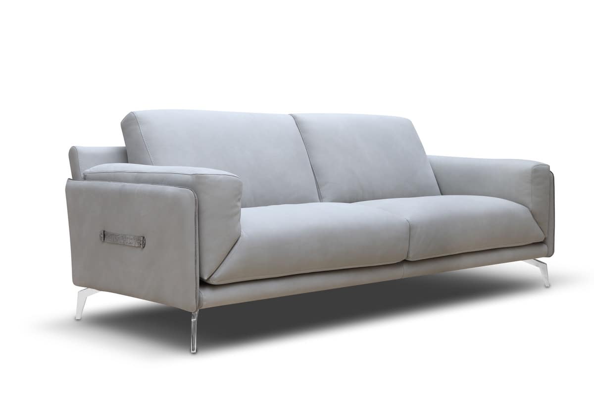 Modern sofa with side finishing in form of belt | IDFdesign