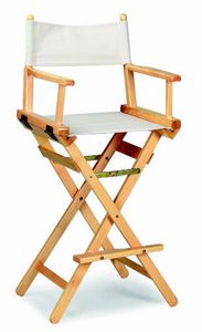 34-1 Regista, Folding stool in wood