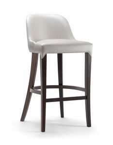 ALYSON BAR STOOL 048 SG, Padded stool for contract use