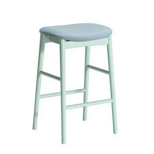 Clive SG, Padded wooden stool, without backrest