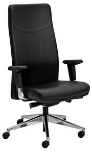 Oxford tall, Office armchair with adjustable seat and backrest