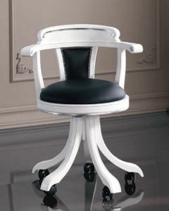Art. 3240, Classic style chair on castors