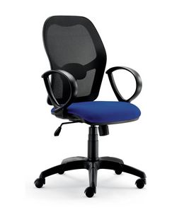 UF 457, Office chair, with new design, with circular armrests