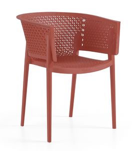 Oxy, Outdoor armchair in recyclable polypropylene