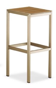 SG 708, Backless stool with square seat