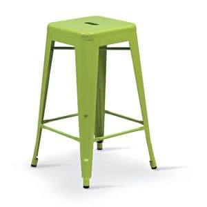 SG 501, Metal stool suitable for bar and outdoors