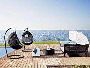 Altea sofa bed, Sofa bed, with sunshade, for beach and patio