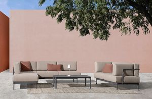 Solaya, Modular lounge sofas, for outdoors and indoors
