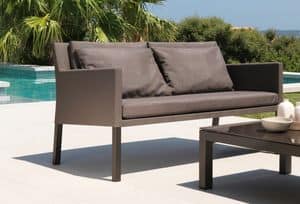 Step STPDIV, Two-seater sofa for outdoors