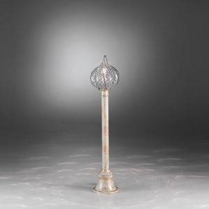 Goccia Ep111-120, Street lamp for gardens, glass diffuser