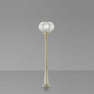 San Stae Ep416-130, Garden lamp post with baloton crystal diffuser