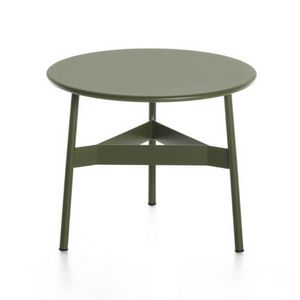 Velit mod. 9150-51, Metal side table with round top, also for outdoors