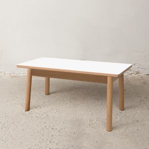 Low table 75x40 cm, Outlet low table in wood