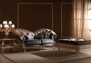 Benedetta sofa, Classic style outlet sofa