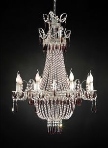 97518, Gorgeous glass chandelier