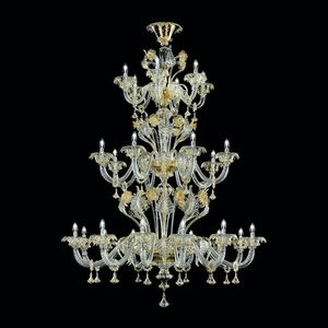 Art. VO 64/L/12+8+6, Gorgeous crystal chandelier