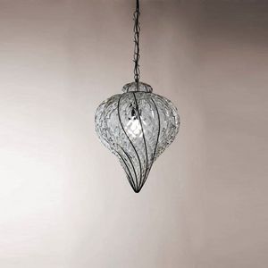 Goccia Ms111-050, Glass suspension lamp