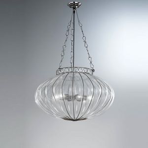 Harem Ms132-045, Chandelier with glass diffuser