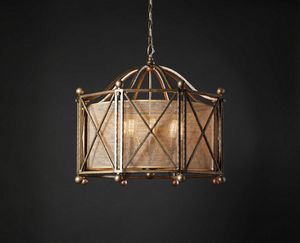INFINITY HL1004CH-8, Chandelier with bronze effect finishes