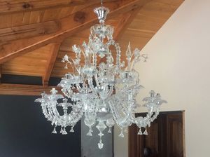 VAPOROSO CRISTALLO, Luxurious Ca' Rezzonico style chandelier