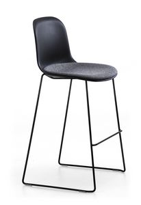 Mni Plastic ST-SL, Stackable polypropylene stool