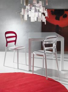 Art. 07 Deja v, Plastic chair, for kitchen and outdoors