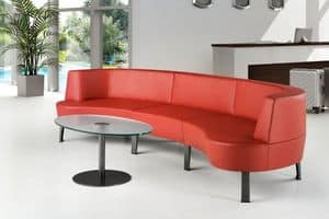 ZEN 731 - 732, Modern modular sofa ideal for bars and hotels