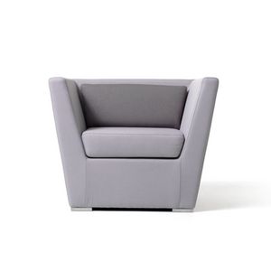 Double, Stylish leather armchair, approachable, for hotel suites