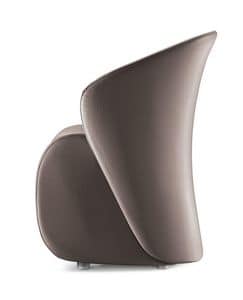 Koccola, Design armchair, padded, for waiting room