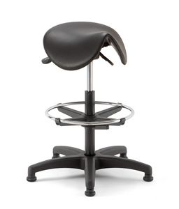 Horse 03, Technical stool with saddle-shaped seat