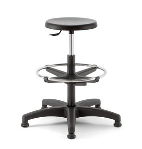 Mea 03, Swivel stool with round seat
