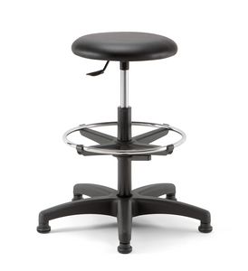 Mea Soft 03, Stool with round seat for reception