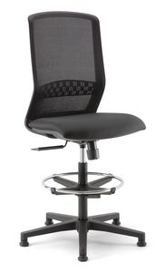 Tekna Stool 01, Office stool with mesh back