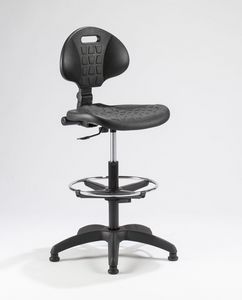 Work S 426, Height-adjustable stool for reception counter