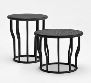 Cosse, Coffee tables in ash wood, round top