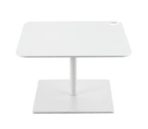 Mantha quadrato, Square coffee table in steel, with various finishes