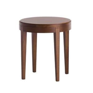 Toffee 880, Coffee table in beechwood with round top