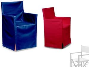 RE 2, Removable covering for folding chair, for catering