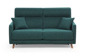 Valenciennes, Sofa bed with high backrest and integrated supporters