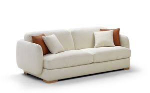 Velasca, Sofa bed with soft and contemporary lines