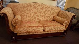 2880 SOFA, Classic sofa with floral fabric, discounted price