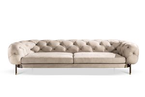 Aten sofa, Tufted sofa with a regal and refined flavor