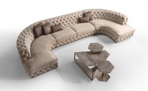 Must composition, Modular sofa with capitonn padding
