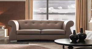 Odra-Quilt Art. 649-Q, Sofa with a classic and harmonious design