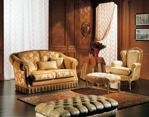 Patrizia sofa, Classic style sofa, custom made