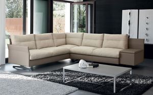SINFONIA, Sofa with armrest container